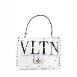 White Leather Valentino Handbag