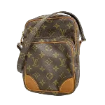 Brown Fabric Louis Vuitton Amazone