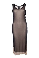 Black Silk Ann Demeulemeester Dress