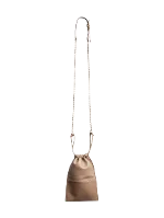 Beige Leather Maison Margiela Crossbody Bag