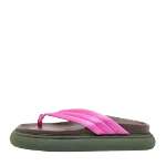 Pink Satin The Attico Sandals