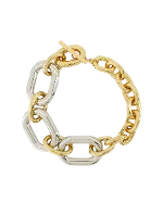 Gold Fabric Paco Rabanne Bracelet