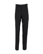 Black Wool Bottega Veneta Pants