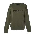 Green Fabric Moncler Sweatshirt