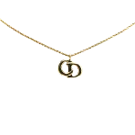 Gold Metal Dior Necklace