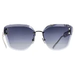 Silver Metal Louis Vuitton Sunglasses