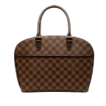 Brown Canvas Louis Vuitton Sarria Horizontal