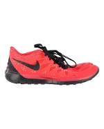 Red Plastic Nike Sneakers