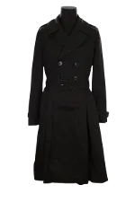 Black Cotton Claudie Pierlot Coat