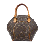 Brown Fabric Louis Vuitton Ellipse