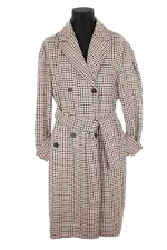 Beige Cotton Maje Coat