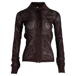 Brown Cotton Bottega Veneta Cardigan