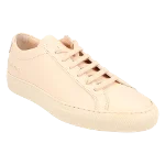 Beige Leather Common Projects Sneakers