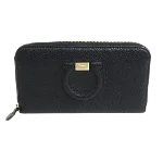 Black Leather Salvatore Ferragamo Wallet