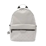 White Canvas Louis Vuitton Discovery Backpack