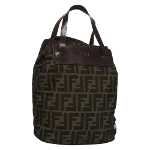 Brown Nylon Fendi Handbag