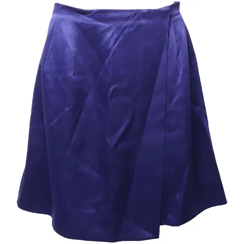 Blue Acetate Diane Von Furstenberg Skirt