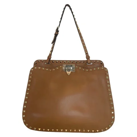 Brown Leather Valentino Shoulder Bag