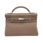 Brown Leather Hermès Kelly