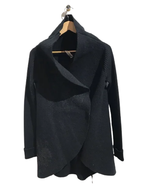 Black Wool Valentino Coat