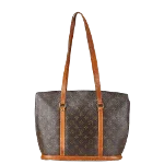 Brown Fabric Louis Vuitton Babylone