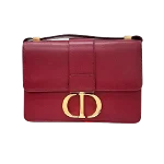 Red Leather Dior Crossbody Bag