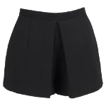 Black Wool Sandro Shorts