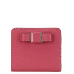 Pink Leather Coach Wallet