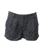 Black Cotton Diane Von Furstenberg Shorts