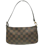 Brown Canvas Louis Vuitton Navona