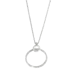 White Metal Piaget Necklace