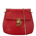 Red Leather Chloé Crossbody Bag