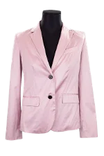 Pink Cotton Theory Blazer