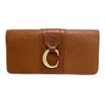 Brown Leather Chloé Wallet