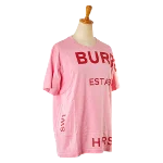 Pink Cotton Burberry Top