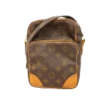 Brown Fabric Louis Vuitton Amazone