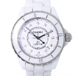 White Metal Chanel Watch