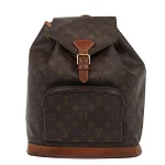 Brown Canvas Louis Vuitton Montsouris