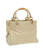 Beige Nylon Prada Handbag