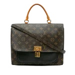 Brown Canvas Louis Vuitton Marignan