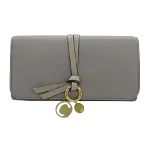 Grey Leather Chloé Wallet