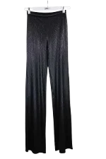 Black Polyester Plein Sud Pants