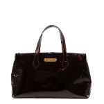 Burgundy Leather Louis Vuitton Wilshire