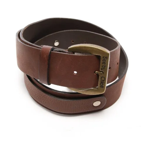 Brown Leather Chloé Belt
