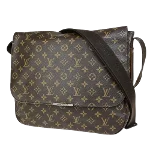 Brown Canvas Louis Vuitton Beaubourg