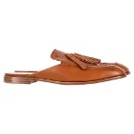 Brown Leather Tod's Mule