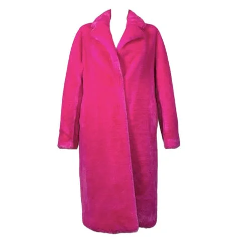 Pink Fabric Philipp Plein Coat