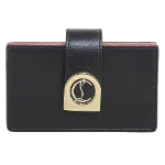 Black Leather Christian Louboutin Wallet