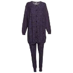 Purple Fabric Missoni Set