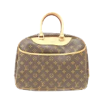 Brown Canvas Louis Vuitton Deauville 